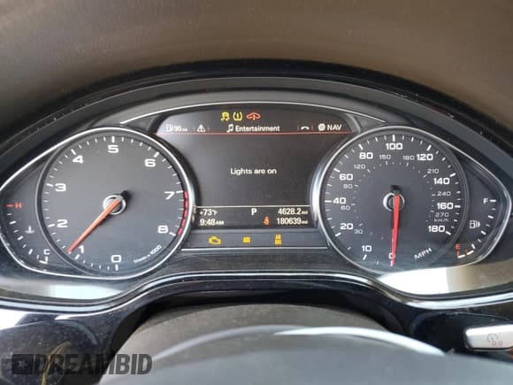 ✅ 2012 Audi A8 • VIN: WAURVAFDXCN036159 • Лот: 80350725. Опубликован ранее на Copart с пробегом 180 639 миль. Бесплатный доступ к архиву аукционных продаж из США и подробный отчёт об истории автомобиля на DreamBid. Изображение 9.