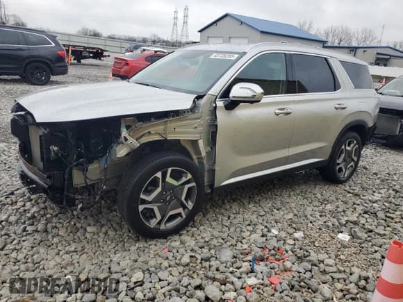 ✅ 2024 Hyundai Palisade SEL • VIN: KM8R4DGE4RU697548 • Лот: 43735285. Опубликован ранее на Copart с пробегом 12 542 миль. Бесплатный доступ к архиву аукционных продаж из США и подробный отчёт об истории автомобиля на DreamBid. Изображение 1.