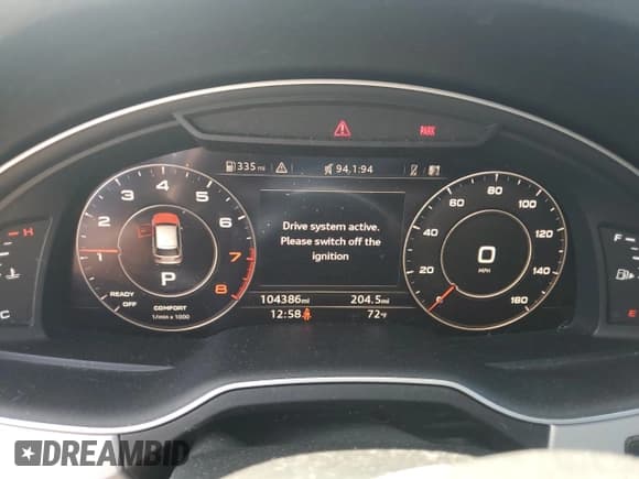 ✅ 2018 Audi Q7 Premium Plus • VIN: WA1LHAF74JD025665 • Lot: 82216375. Listed on Copart with 104,386 mi. Free auction sales archive from the USA and detailed vehicle history report at DreamBid. Image 9.