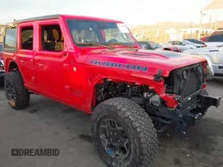 ✅ 2022 Jeep Wrangler Unlimited Rubicon • VIN: 1C4JJXR63NW206709 • Lot: 41254820. Listed on IAAI with 25,317 mi. Free auction sales archive from the USA and detailed vehicle history report at DreamBid. Image 1.