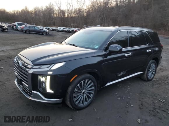 ✅ 2023 Hyundai Palisade Calligraphy • VIN: KM8R7DGEXPU507482 • Лот: 81332194. Опубликован ранее на Copart с пробегом 27 010 миль. Бесплатный доступ к архиву аукционных продаж из США и подробный отчёт об истории автомобиля на DreamBid. Изображение 1.