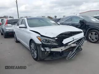 ✅ 2018 Genesis G80 3.8L • VIN: KMHGN4JEXJU253222 • Lot: 43755623. Listed on IAAI with 63,541 mi. Free auction sales archive from the USA and detailed vehicle history report at DreamBid. Image 1.