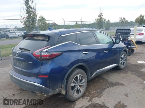 ✅ 2020 Nissan Murano S • VIN: 5N1AZ2AS9LN143991 • Lot: 43302919. Wystawiony na IAAI z przebiegiem 63 620 mil. Bezpłatny archiwum sprzedaży aukcyjnych z USA i szczegółowy raport historii pojazdu na DreamBid. Zdjęcie 4.