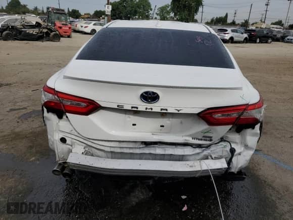 2020 Toyota Camry Hybrid SE с VIN 4T1G31AK1LU019757, выставлен на аукционе Copart как лот 70887205 с пробегом 76 845 миль миль и Списание • Salvage title. История ставок и продаж доступна на DreamBid. Изображение 6.