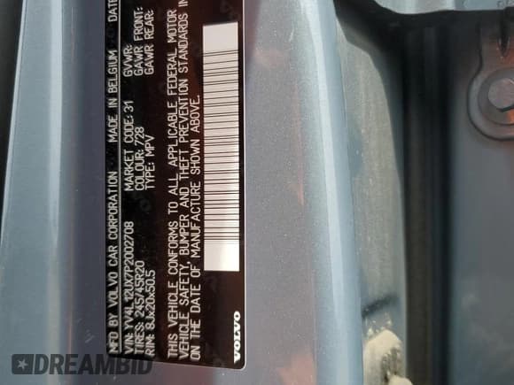 ✅ 2023 Volvo XC40 Ultimate Dark Theme • VIN: YV4L12UX7P2002708 • Lot: 66403165. Wystawiony na Copart z przebiegiem 16 116 mil. Bezpłatny archiwum sprzedaży aukcyjnych z USA i szczegółowy raport historii pojazdu na DreamBid. Zdjęcie 13.