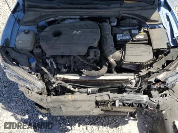 2021 Hyundai Veloster z VIN KMHT36AH2MU010065, wystawiony jako Copart lot #70975064 z przebiegiem 57 367 mil mil oraz Czysty tytuł • Clean title. Historia ofert i sprzedaży dostępna na DreamBid. Obrazek 11.