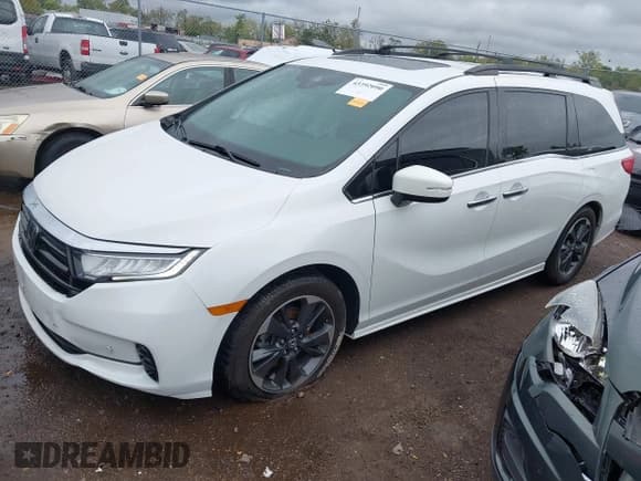 ✅ 2022 Honda Odyssey Elite • VIN: 5FNRL6H94NB042734 • Lot: 43392090. Listed on IAAI with 66,134 mi. Free auction sales archive from the USA and detailed vehicle history report at DreamBid. Image 17.