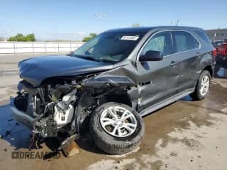 ✅ 2017 Chevrolet Equinox LS • VIN: 2GNFLEEK3H6239500 • Лот: 54761885. Опубликован ранее на Copart с пробегом Не указан. Бесплатный доступ к архиву аукционных продаж из США и подробный отчёт об истории автомобиля на DreamBid. Изображение 1.