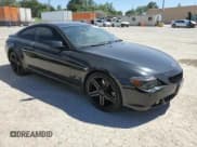 ✅ 2005 BMW 6 Series 645Ci • VIN: WBAEH73445B191713 • Lot: 57841944. Listed on Copart with 134,410 mi. Free auction sales archive from the USA and detailed vehicle history report at DreamBid. Image 4.
