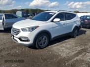 ✅ 2017 Hyundai Santa Fe 2.4L • VIN: 5NMZUDLBXHH012412 • Lot: 85718175. Listed on Copart with 108,613 mi. Free auction sales archive from the USA and detailed vehicle history report at DreamBid. Image 1.