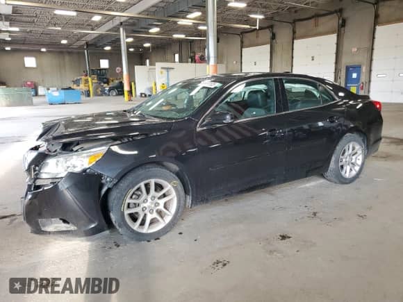 2015 Chevrolet Malibu LT with VIN 1G11C5SL0FF123179, listed as a Copart auction lot 81442105 with 113,317 mi miles and Salvage title. Bid and sale history available at DreamBid. Image 1.