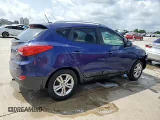 2012 Hyundai Tucson GLS z VIN KM8JU3AC9CU490367, wystawiony jako Copart lot #55554924 z przebiegiem 126 499 mil mil oraz Szkoda całkowita • Salvage title. Historia ofert i sprzedaży dostępna na DreamBid. Obrazek 3.