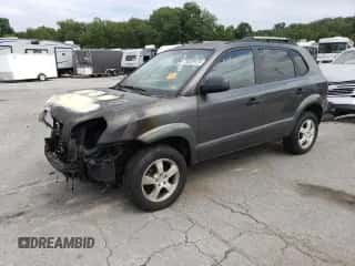 2008 Hyundai Tucson GLS z VIN KM8JM12B88U733619, wystawiony jako Copart lot #68029124 z przebiegiem Nie podano mil oraz Szkoda całkowita • Salvage title. Historia ofert i sprzedaży dostępna na DreamBid. Obrazek 1.