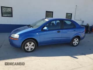 ✅ 2006 Chevrolet Aveo LS • VIN: KL1TD56696B678700 • Lot: 47414765. Wystawiony na Copart z przebiegiem 146 095 mil. Bezpłatny archiwum sprzedaży aukcyjnych z USA i szczegółowy raport historii pojazdu na DreamBid. Zdjęcie 1.