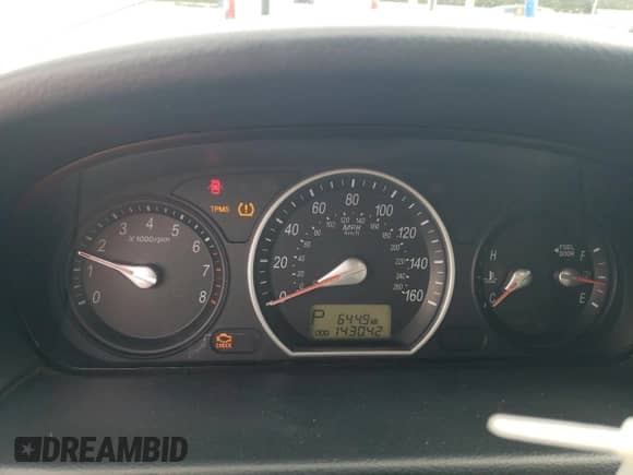 2008 Hyundai Sonata GLS z VIN 5NPET46F78H314307, wystawiony jako Copart lot #81403945 z przebiegiem 143 042 mil mil oraz Szkoda całkowita • Salvage title. Historia ofert i sprzedaży dostępna na DreamBid. Obrazek 9.