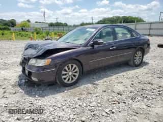 2007 Hyundai Azera SE с VIN KMHFC46F67A230517, выставлен на аукционе Copart как лот 57025325 с пробегом 208 644 миль миль и Списание • Salvage title. История ставок и продаж доступна на DreamBid. Изображение 1.