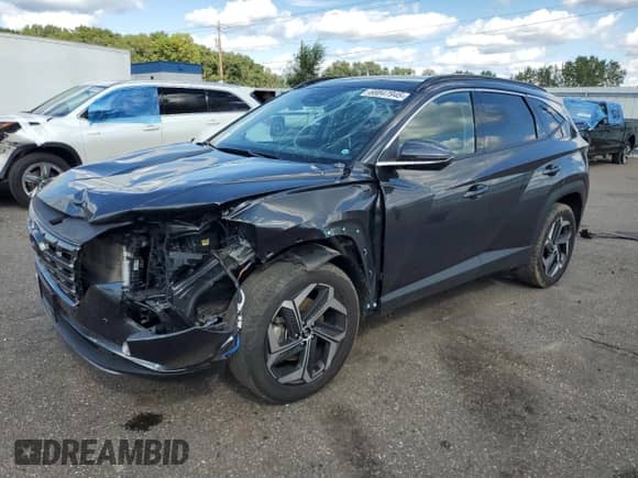 2024 Hyundai Tucson Limited с VIN 5NMJECDE6RH316156, выставлен на аукционе Copart как лот 69847945 с пробегом 50 887 миль миль и Списание • Salvage title. История ставок и продаж доступна на DreamBid. Изображение 1.