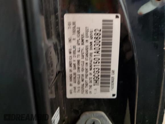 ✅ 2001 Honda Accord EX • VIN: 1HGCG31501A030682 • Lot: 82175144. Wystawiony na Copart z przebiegiem 270 668 mil. Bezpłatny archiwum sprzedaży aukcyjnych z USA i szczegółowy raport historii pojazdu na DreamBid. Zdjęcie 14.