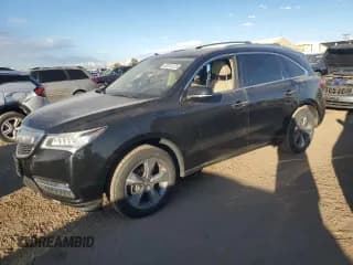 ✅ 2016 Acura MDX • VIN: 5FRYD4H29GB020956 • Lot: 82574125. Listed on Copart with 80,877 mi. Free auction sales archive from the USA and detailed vehicle history report at DreamBid. Image 1.