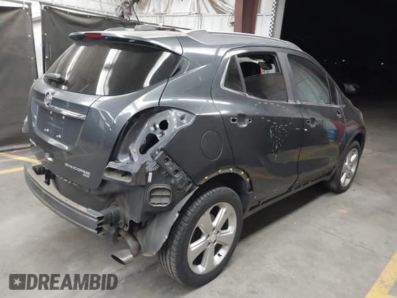 ✅ 2016 Buick Encore • VIN: KL4CJESB1GB593026 • Lot: 42806166. Listed on IAAI with 104,842 mi. Free auction sales archive from the USA and detailed vehicle history report at DreamBid. Image 4.