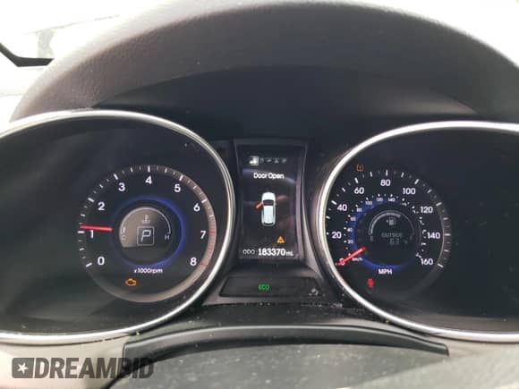 2014 Hyundai Santa Fe GLS z VIN KM8SR4HF6EU076719, wystawiony jako Copart lot #86817695 z przebiegiem 183 370 mil mil oraz Czysty tytuł • Clean title. Historia ofert i sprzedaży dostępna na DreamBid. Obrazek 9.