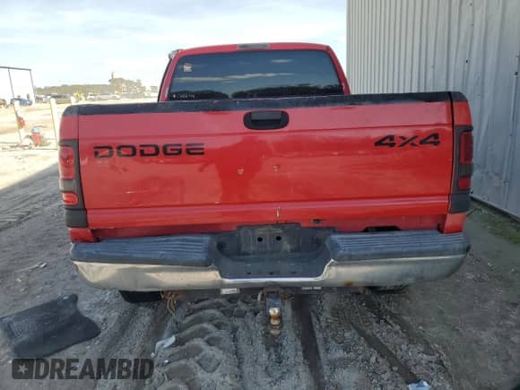 2001 Dodge 1500 с VIN 3B7HF12Y41G199948, выставлен на аукционе Copart как лот 45541885 с пробегом Не указан миль и На запчасти • Non repairable. История ставок и продаж доступна на DreamBid. Изображение 6.