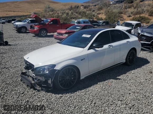 ✅ 2020 Mercedes-Benz C 43 AMG • VIN: 55SWF6EB7LU323617 • Lot: 67489915. Wystawiony na Copart z przebiegiem 48 243 mil. Bezpłatny archiwum sprzedaży aukcyjnych z USA i szczegółowy raport historii pojazdu na DreamBid. Zdjęcie 1.