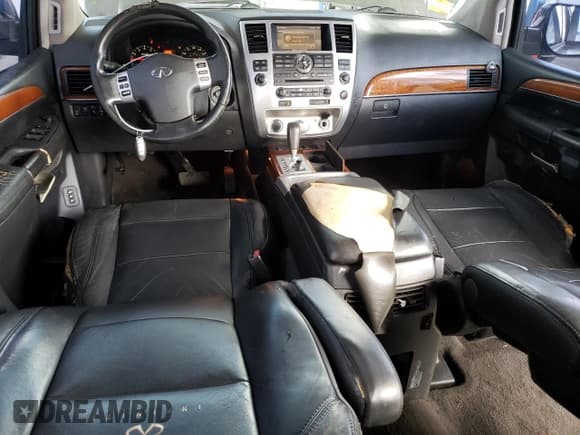 ✅ 2010 Infiniti QX56 • VIN: 5N3ZA0ND8AN903746 • Lot: 81601475. Wystawiony na Copart z przebiegiem 191 697 mil. Bezpłatny archiwum sprzedaży aukcyjnych z USA i szczegółowy raport historii pojazdu na DreamBid. Zdjęcie 8.