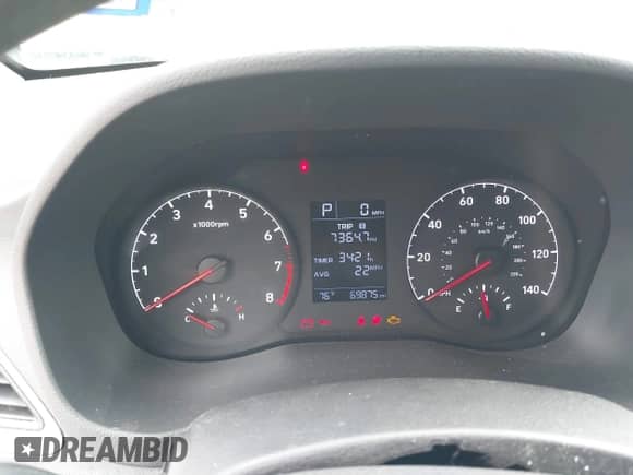 2021 Hyundai Accent SE z VIN 3KPC24A68ME150775, wystawiony jako IAAI lot #43146523 z przebiegiem 69 875 mil mil oraz . Historia ofert i sprzedaży dostępna na DreamBid. Obrazek 7.