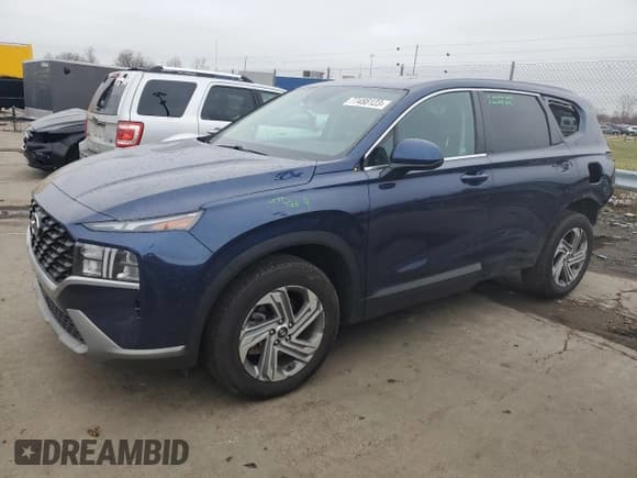 ✅ 2021 Hyundai Santa Fe SE • VIN: 5NMS14AJ2MH329437 • Lot: 77488123. Wystawiony na Copart z przebiegiem 50 160 mil. Bezpłatny archiwum sprzedaży aukcyjnych z USA i szczegółowy raport historii pojazdu na DreamBid. Zdjęcie 1.