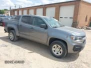 ✅ 2021 Chevrolet Colorado 2WD Work Truck • VIN: 1GCGSBEN5M1187079 • Lot: 42152738. Listed on IAAI with 50,743 mi. Free auction sales archive from the USA and detailed vehicle history report at DreamBid. Image 1.