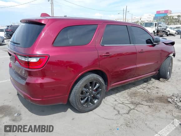 2018 Dodge Durango GT with VIN 1C4RDHDG8JC218267, listed as a IAAI auction lot 43251256 with 94,323 mi miles and . Bid and sale history available at DreamBid. Image 4.