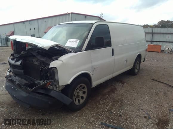 ✅ 2010 Chevrolet Express Cargo • VIN: 1GCUGADX8A1112020 • Lot: 38237740. Listed on IAAI with Not provided. Free auction sales archive from the USA and detailed vehicle history report at DreamBid. Image 2.