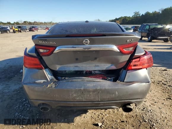 ✅ 2016 Nissan Maxima SV • VIN: 1N4AA6AP9GC448817 • Lot: 90627405. Listed on Copart with 174,488 mi. Free auction sales archive from the USA and detailed vehicle history report at DreamBid. Image 6.