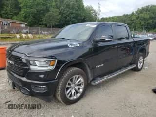 2022 Ram 1500 Laramie with VIN 1C6SRFJT3NN208529, listed as a Copart auction lot 68692515 with 60,472 mi miles and Salvage title. Bid and sale history available at DreamBid. Image 1.