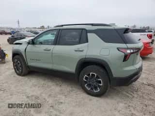 2025 Chevrolet Equinox FWD ACTIV z VIN 3GNAXKEG6SL232309, wystawiony jako Copart lot #45774255 z przebiegiem 3 248 mil mil oraz Szkoda całkowita • Salvage title. Historia ofert i sprzedaży dostępna na DreamBid. Obrazek 2.