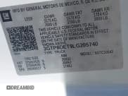 ✅ 2020 GMC Sierra 1500 SLT • VIN: 3GTP8DET9LG205740 • Лот: 43352316. Опубликован ранее на IAAI с пробегом 116 279 миль. Бесплатный доступ к архиву аукционных продаж из США и подробный отчёт об истории автомобиля на DreamBid. Изображение 9.