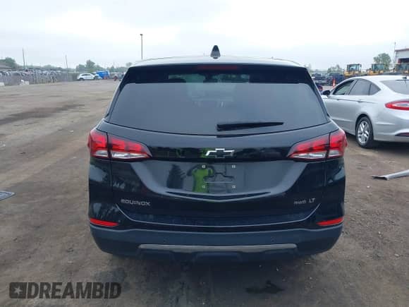 2022 Chevrolet Equinox LT with VIN 3GNAXUEV7NL168540, listed as a IAAI auction lot 43264840 with 30,613 mi miles and . Bid and sale history available at DreamBid. Image 16.