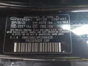 ✅ 2023 Hyundai Elantra Limited • VIN: KMHLN4AJ4PU046426 • Lot: 43323375. Listed on IAAI with 104,447 mi. Free auction sales archive from the USA and detailed vehicle history report at DreamBid. Image 9.