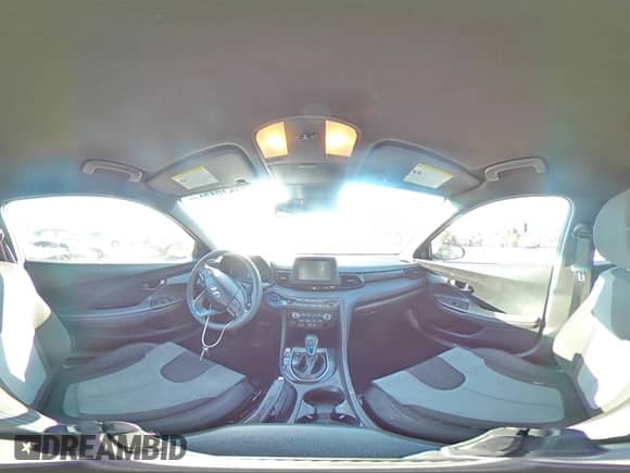 2019 Hyundai Veloster 2.0 with VIN KMHTG6AF1KU019694, listed as a Copart auction lot 76491324 with 86,744 mi miles and Salvage title. Bid and sale history available at DreamBid. Image 14.