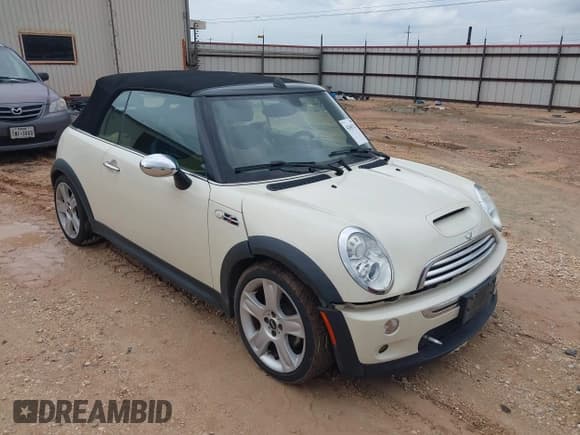 ✅ 2007 MINI Convertible S • VIN: WMWRH33597TL95200 • Lot: 42665233. Listed on IAAI with 76,917 mi. Free auction sales archive from the USA and detailed vehicle history report at DreamBid. Image 1.