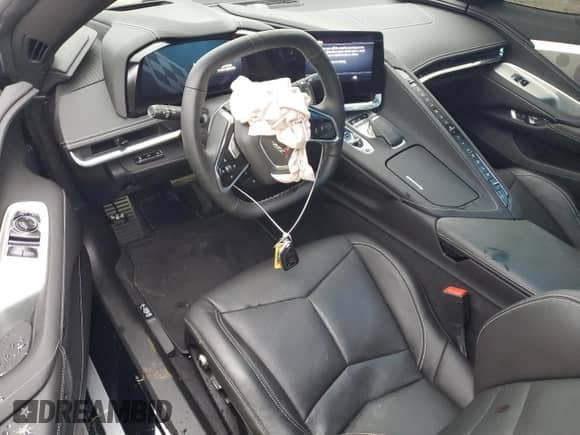 2020 Chevrolet Corvette 2LT with VIN 1G1Y72D46L5118948, listed as a Copart auction lot 80953945 with 7,016 mi miles and Salvage title. Bid and sale history available at DreamBid. Image 8.
