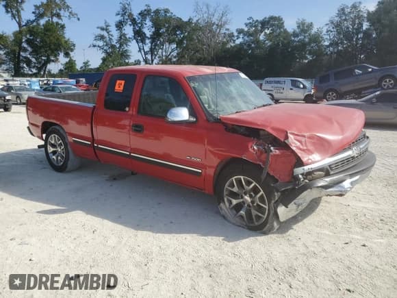 ✅ 2001 Chevrolet Silverado 1500 • VIN: 1GCEC19T21Z191725 • Lot: 80120984. Listed on Copart with Not provided. Free auction sales archive from the USA and detailed vehicle history report at DreamBid. Image 4.