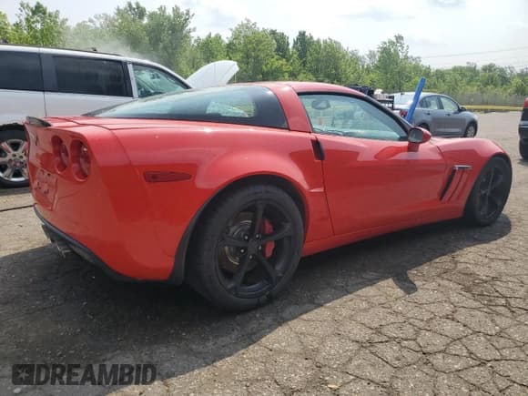 ✅ 2012 Chevrolet Corvette Grand Sport 3LT • VIN: 1G1YS2DW0C5100655 • Lot: 59166785. Listed on Copart with Not provided. Free auction sales archive from the USA and detailed vehicle history report at DreamBid. Image 3.