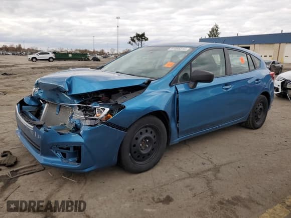 ✅ 2018 Subaru Impreza • VIN: 4S3GTAA62J3727476 • Лот: 91066815. Опубликован ранее на Copart с пробегом 79 952 миль. Бесплатный доступ к архиву аукционных продаж из США и подробный отчёт об истории автомобиля на DreamBid. Изображение 1.
