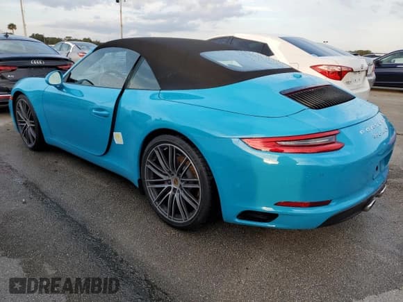 ✅ 2017 Porsche 911 Carrera S • VIN: WP0CB2A91HS156046 • Lot: 74213564. Listed on Copart with Not provided. Free auction sales archive from the USA and detailed vehicle history report at DreamBid. Image 2.