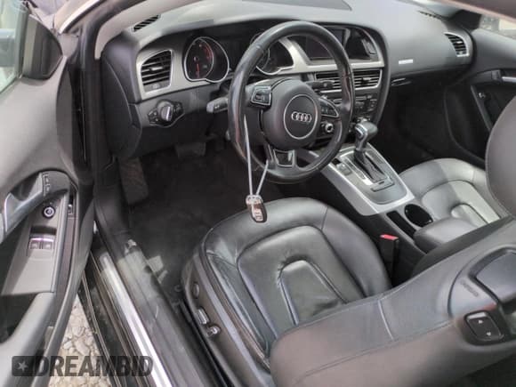 ✅ 2014 Audi A5 Premium • VIN: WAUCFAFR9EA007535 • Lot: 60642235. Listed on Copart with 103,355 mi. Free auction sales archive from the USA and detailed vehicle history report at DreamBid. Image 8.