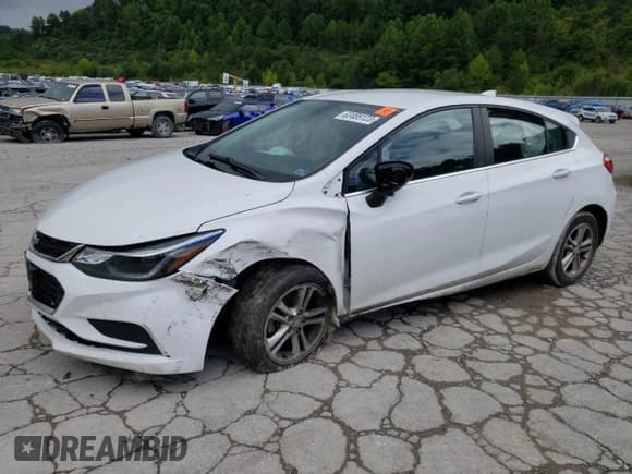 ✅ 2017 Chevrolet Cruze LT • VIN: 3G1BE6SM5HS611474 • Lot: 63485123. Listed on Copart with Not provided. Free auction sales archive from the USA and detailed vehicle history report at DreamBid. Image 1.
