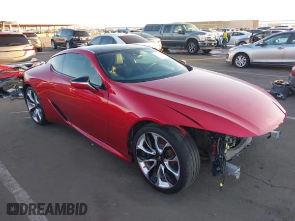 ✅ 2018 Lexus LC 500h • VIN: JTHHP5AY1JA005525 • Lot: 43621507. Listed on IAAI with 86,005 mi. Free auction sales archive from the USA and detailed vehicle history report at DreamBid. Image 1.