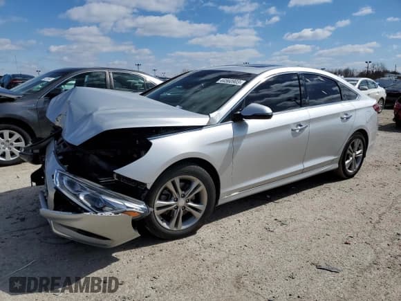 ✅ 2018 Hyundai Sonata Limited • VIN: 5NPE34AF8JH602303 • Lot: 44560903. Listed on Copart with 80,309 mi. Free auction sales archive from the USA and detailed vehicle history report at DreamBid. Image 1.